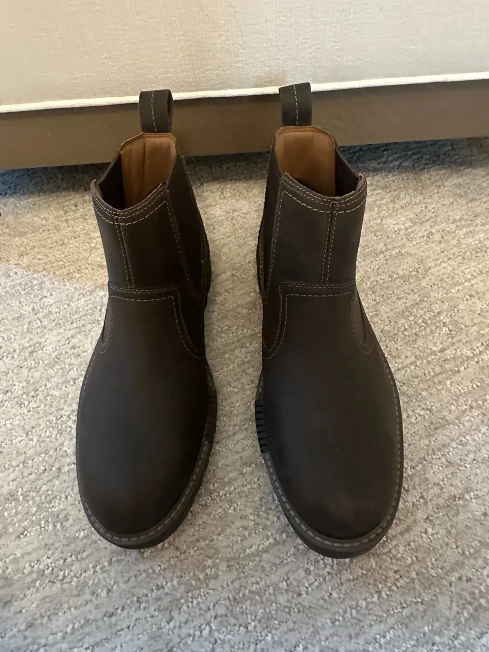 Clarks men’s Dark Brown Chelsea Boots